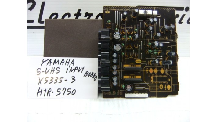 Yamaha X5335-3 S-VHS input board